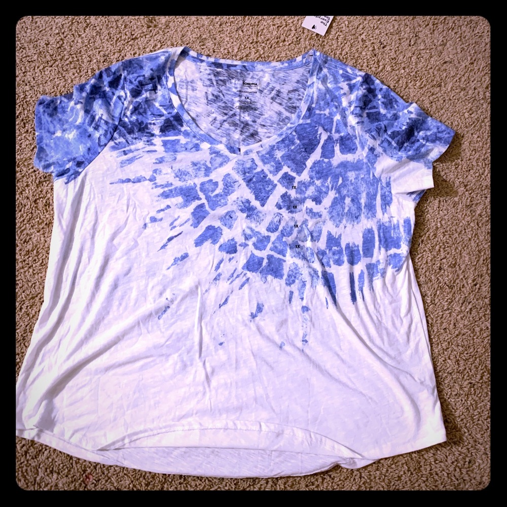 Sonoma tie dye print T-shirt